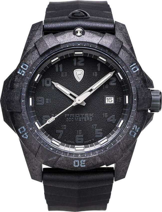 Lightweight Outdoor Watch Black - ProTek Black Black - ProTek