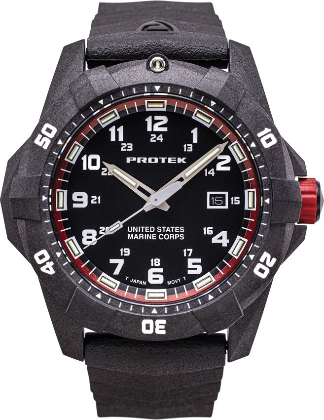 Lightweight Outdoor Watch Black - ProTek Black Black - ProTek