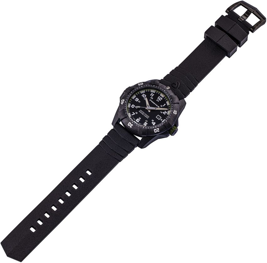Lightweight Outdoor Watch Black/Green - ProTek Black/Green Black/Green - ProTek