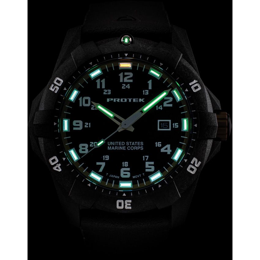 ProTek Lightweight Outdoor Watch Black/Green - ProTek (image 5)