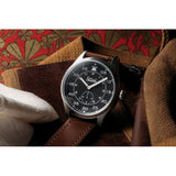 Time Concepts Lightweight Outdoor Watch Black dial, Brown strap - Time Concepts (image 4)