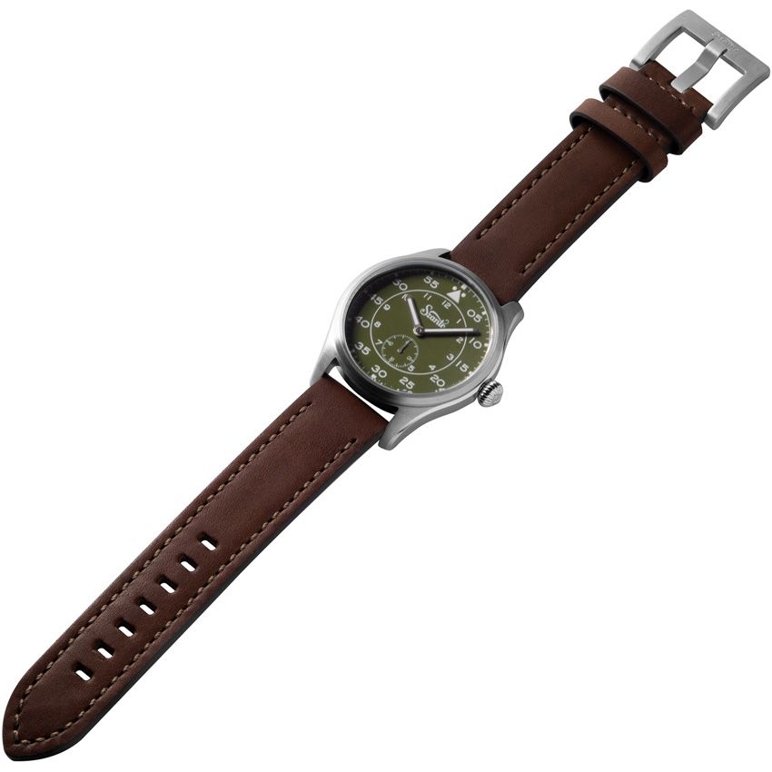 Time Concepts Lightweight Outdoor Watch Green / Brown - Time Concepts (image 2)
