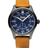 Time Concepts Lightweight Outdoor Watch Blue dial, Gray case, Tan stra - Time Concepts (image 3)