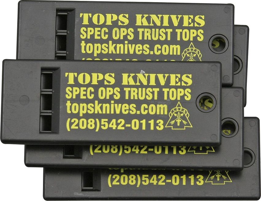 Outdoor Survival Gear - TOPS Black Black - TOPS