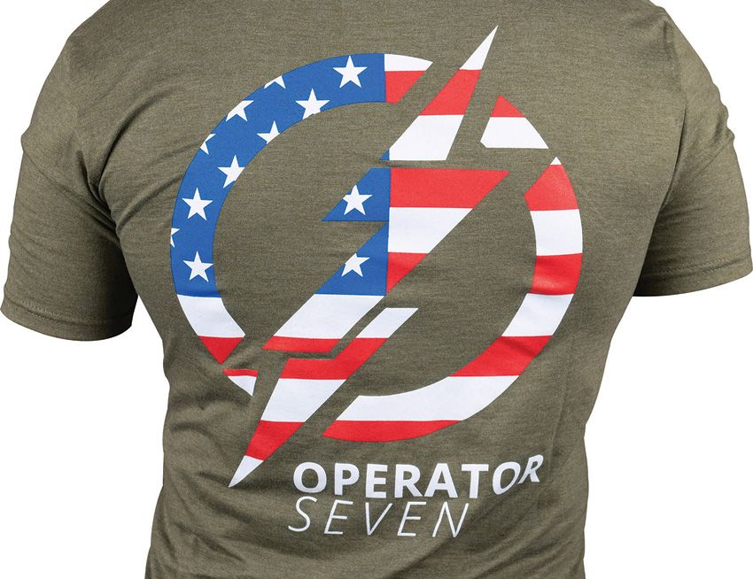 TOPS T-Shirt Large OD Green - TOPS (image 3)
