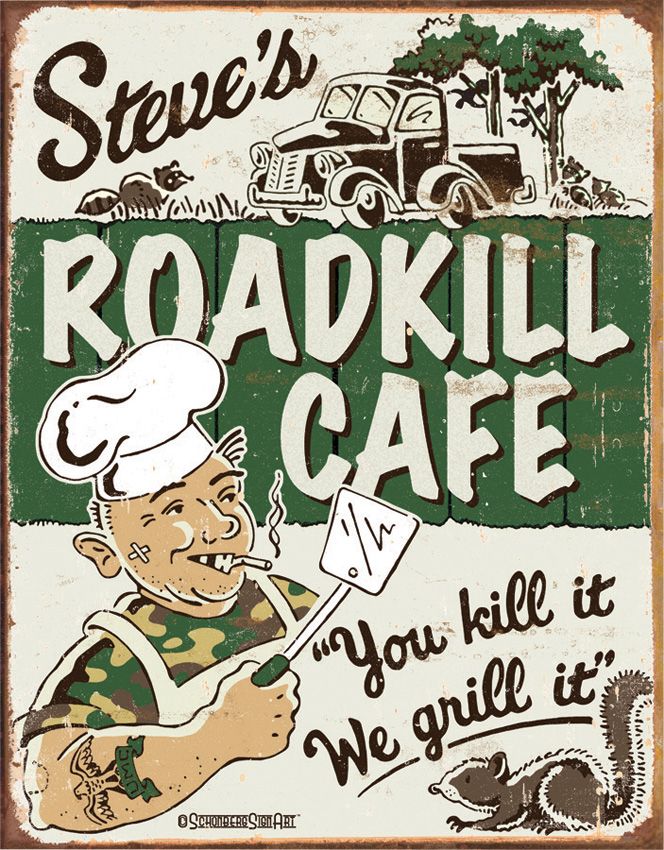 Nostalgic Embossed Tin Wall Sign - Tin Signs - Tin Signs