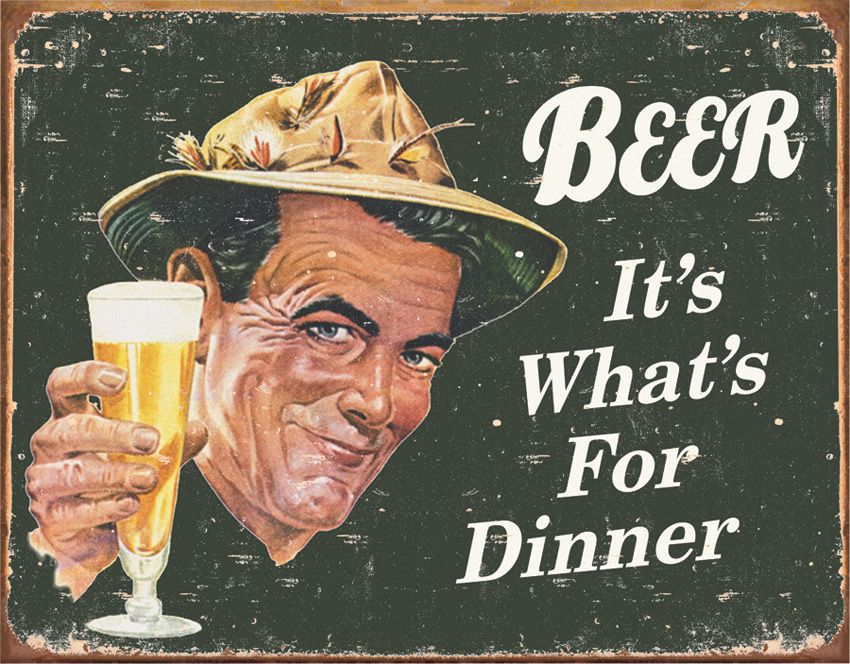 Nostalgic Embossed Tin Wall Sign - Tin Signs - Tin Signs