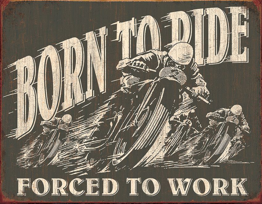 Nostalgic Embossed Tin Wall Sign - Tin Signs - Tin Signs
