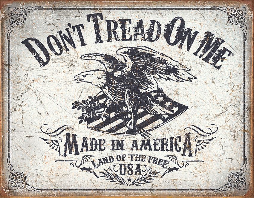 Nostalgic Embossed Tin Wall Sign - Tin Signs - Tin Signs