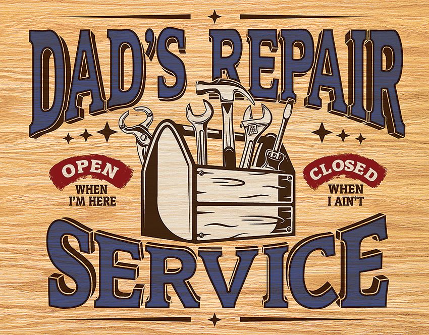 Nostalgic Embossed Tin Wall Sign - Tin Signs - Tin Signs