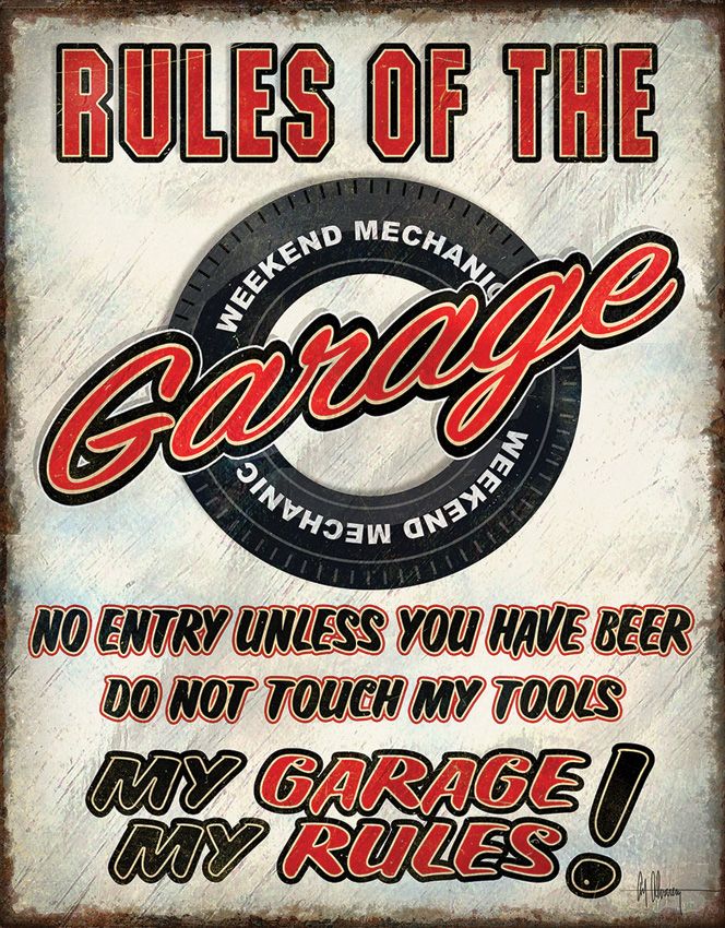 Collector's Item Outdoor - Tin Signs - Tin Signs