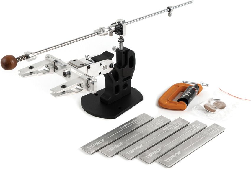 Knife Sharpener Outdoor - TSPROF Aluminum Aluminum - TSPROF
