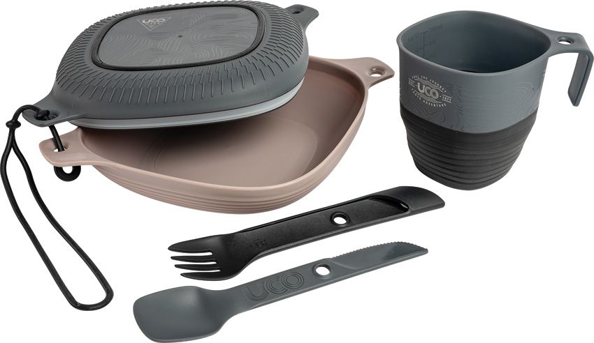 Outdoor Survival Gear - UCO Black and Gray Black and Gray - UCO