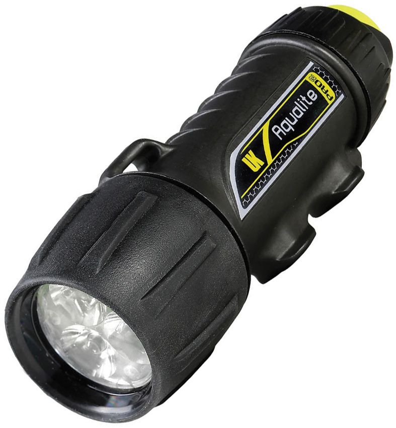 Rechargeable LED Torch 1300 Lumens - Underwater Kinetics Black Black - Underwater Kinetics