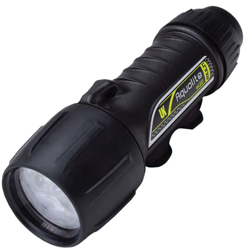 Rechargeable LED Torch 700 Lumens - Underwater Kinetics Black Black - Underwater Kinetics