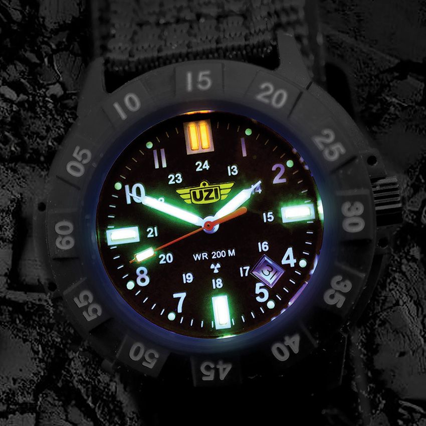 UZI Lightweight Outdoor Watch Black - UZI (image 2)