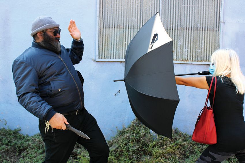 Uzi Collapsible Umbrella - Uzi (image 3)