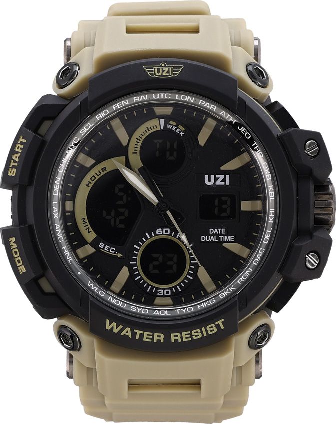 Lightweight Outdoor Watch Khaki - UZI Khaki Khaki - UZI