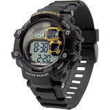 UZI Lightweight Outdoor Watch Black and orange - UZI (image 2)