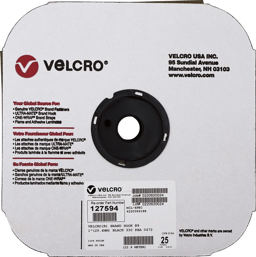 Velcro Outdoor Accessory - Velcro Black Black - Velcro