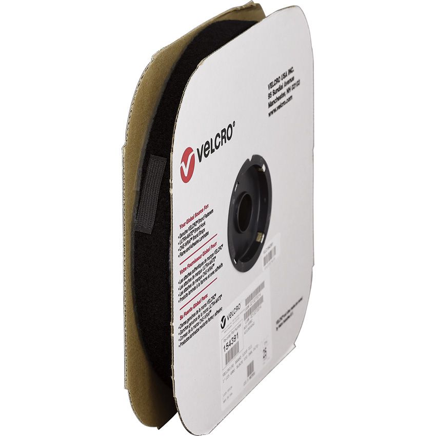 Velcro Loop Adhesive Black - Velcro (image 2)