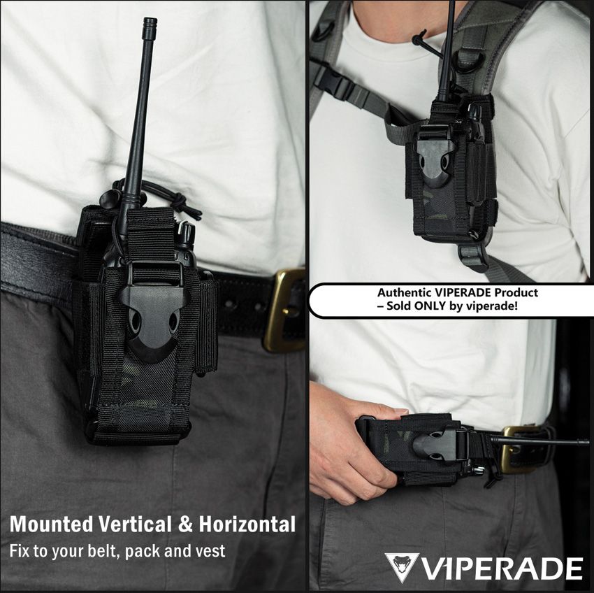 Viperade Radio Pouch Black - Viperade (image 2)