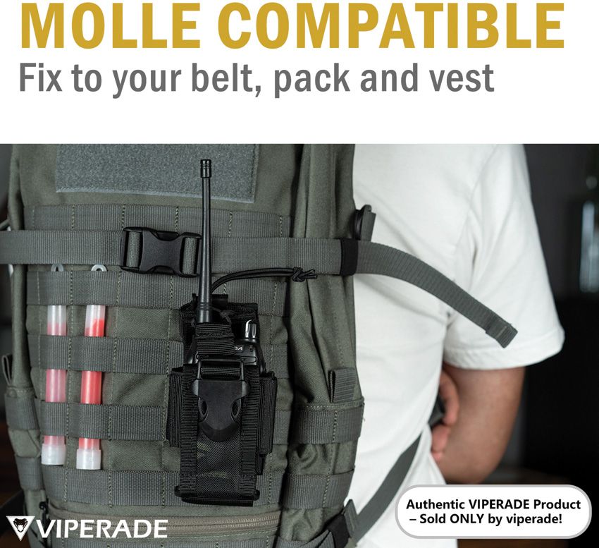 Viperade Radio Pouch Black - Viperade (image 4)