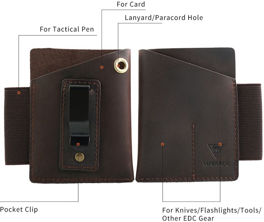 Viperade Pocket Oranginzer Brown - Viperade (image 3)