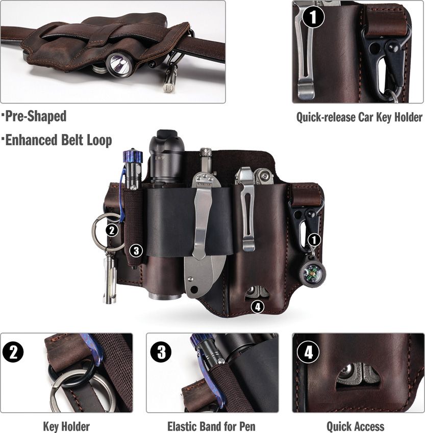 Viperade Belt Sheath Brown (2) - Viperade (image 5)