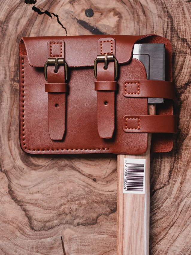World Axe Throwing League Knife Sheath & Accessory Brown - World Axe Throwing League (image 2)