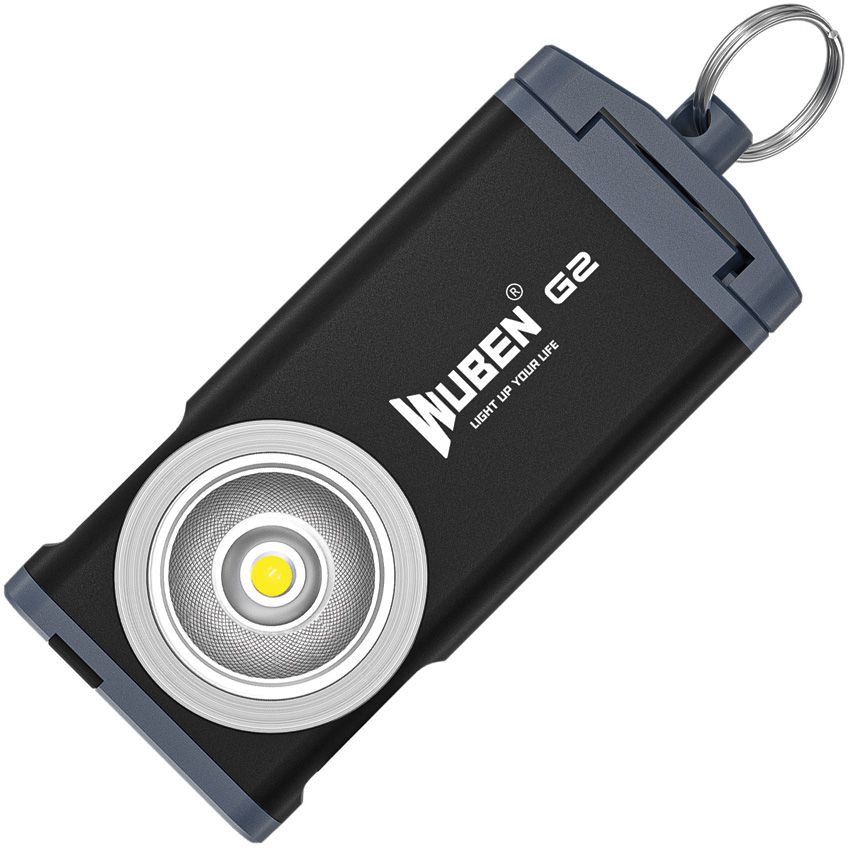 Rechargeable LED Torch 200 Lumens - WUBEN Black Black - WUBEN