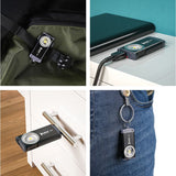 WUBEN Rechargeable LED Torch 200 Lumens Black - WUBEN (image 3)
