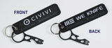 Multi-Function Outdoor Tool - We Knife Co Ltd Black - We Knife Co Ltd