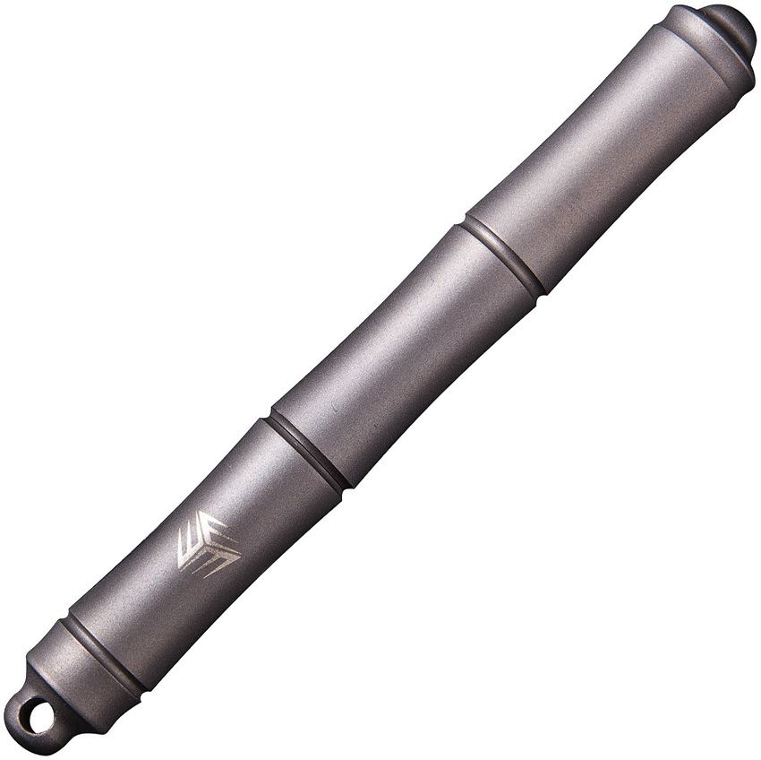 Titanium EDC Pen Satin Finish - We Knife Co Ltd Gray Gray - We Knife Co Ltd
