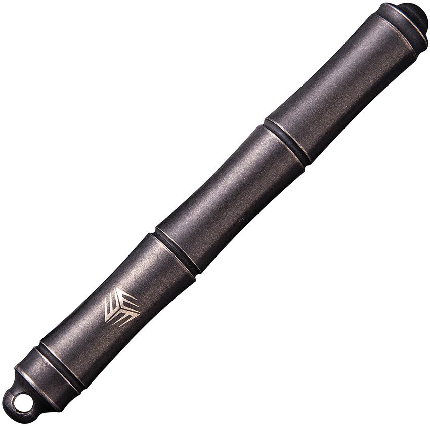 Titanium EDC Pen Stonewash Finish - We Knife Co Ltd Black Black - We Knife Co Ltd