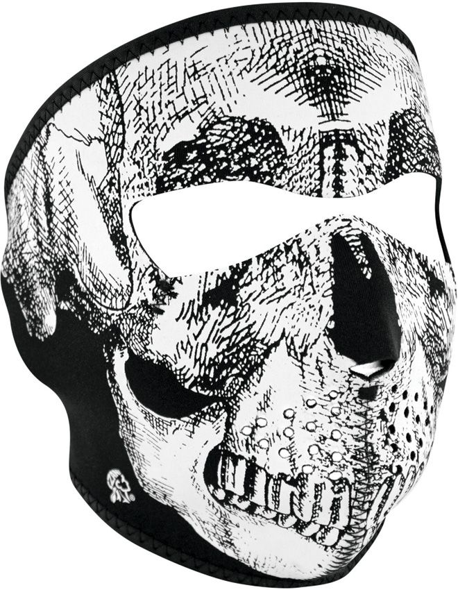 Outdoor Apparel Accessory - Zan Headgear Black and White Black and White - Zan Headgear