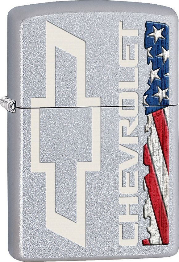 Zippo-Style Lighter Bronze - Zippo Satin Chrome Satin Chrome - Zippo