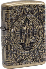 Decorative Lighter - Zippo Antique Brass Antique Brass - Zippo