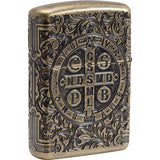 Zippo Benedict Design Antique Brass - Zippo (image 2)