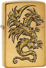 Decorative Lighter - Zippo Brushed Brass Brushed Brass - Zippo