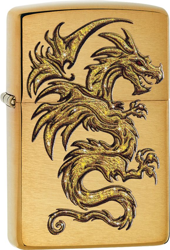 Decorative Lighter - Zippo Brushed Brass Brushed Brass - Zippo