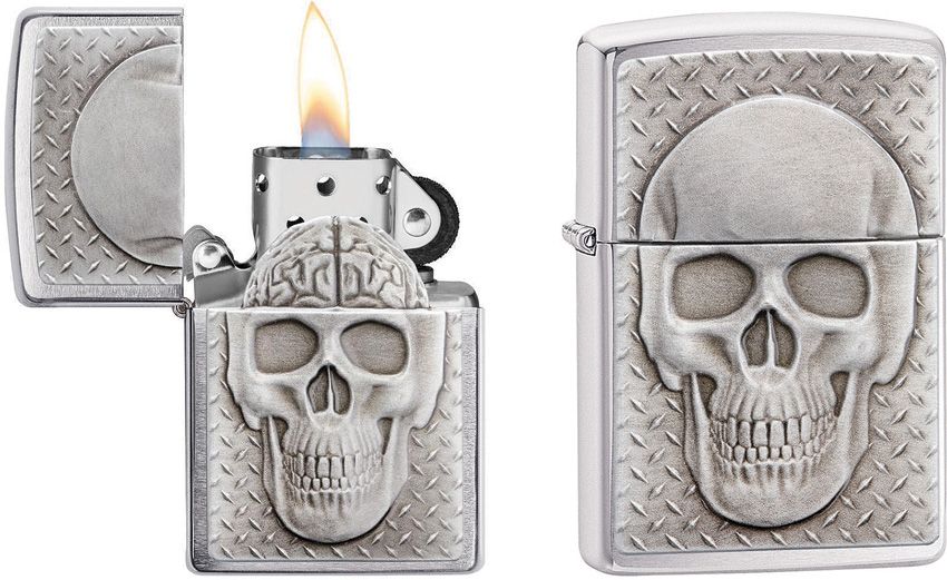 Decorative Lighter - Zippo Chrome Chrome - Zippo