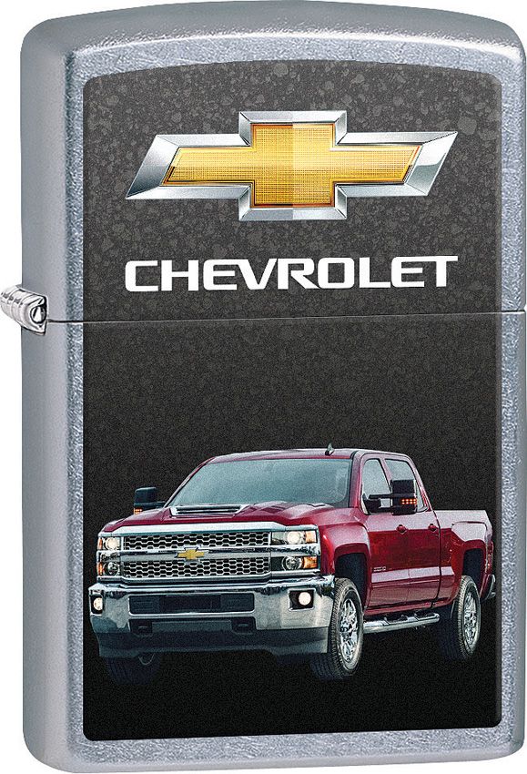 Zippo-Style Lighter Bronze - Zippo Street Chrome Street Chrome - Zippo