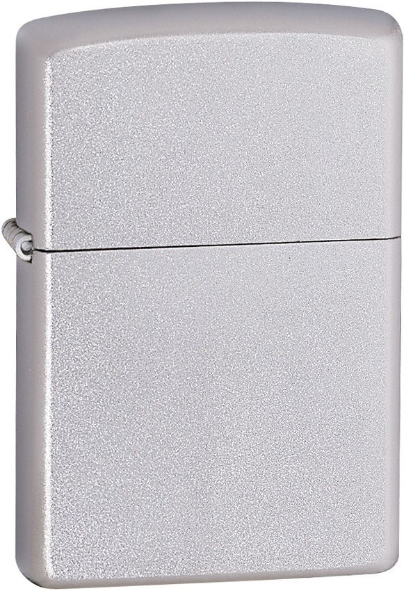 Zippo-Style Lighter Bronze - Zippo Satin Chrome Satin Chrome - Zippo