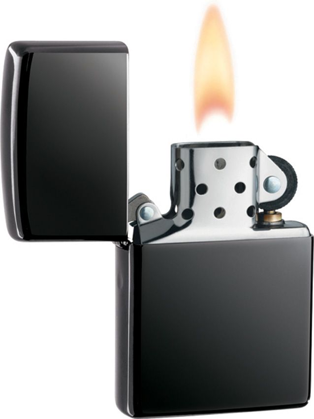 Zippo-Style Lighter Bronze - Zippo Black Ice Black Ice - Zippo