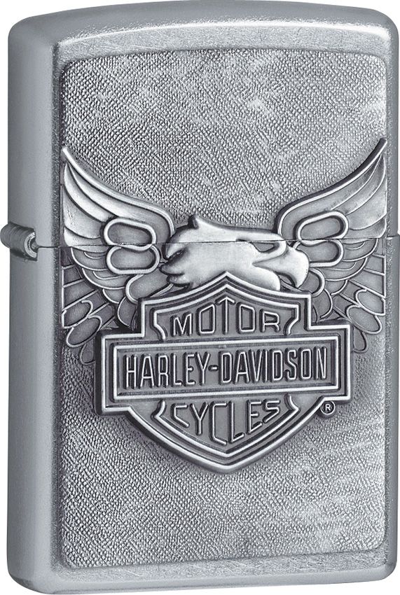 Zippo-Style Lighter Bronze - Zippo Street Chrome Street Chrome - Zippo