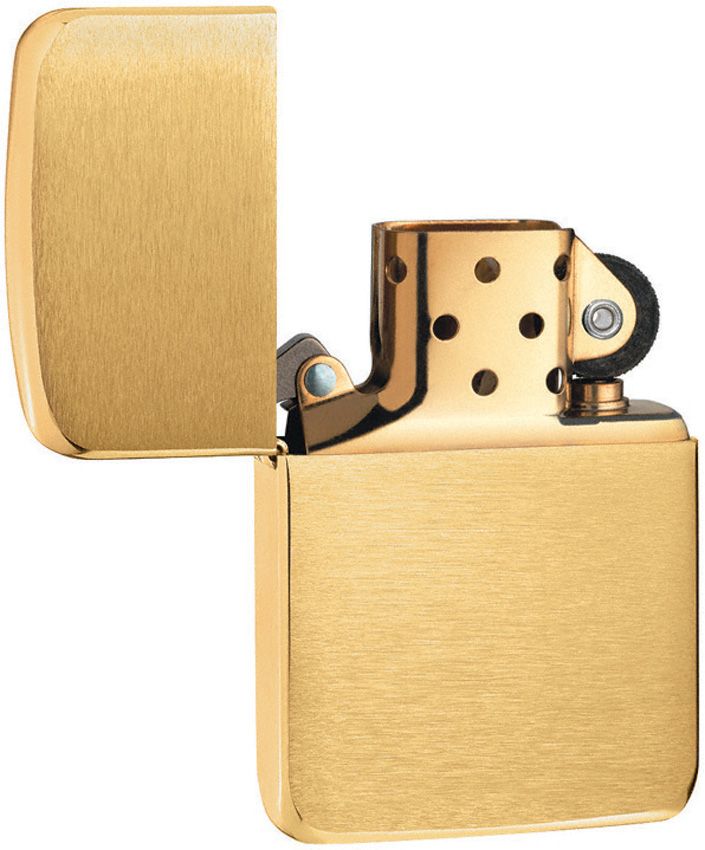 Decorative Lighter - Zippo Brushed Brass Brushed Brass - Zippo