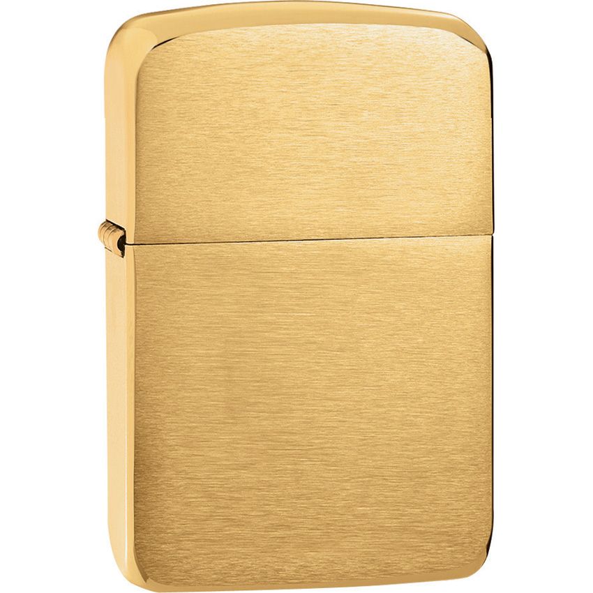 Zippo Vintage Brass Brushed Brass - Zippo (image 2)
