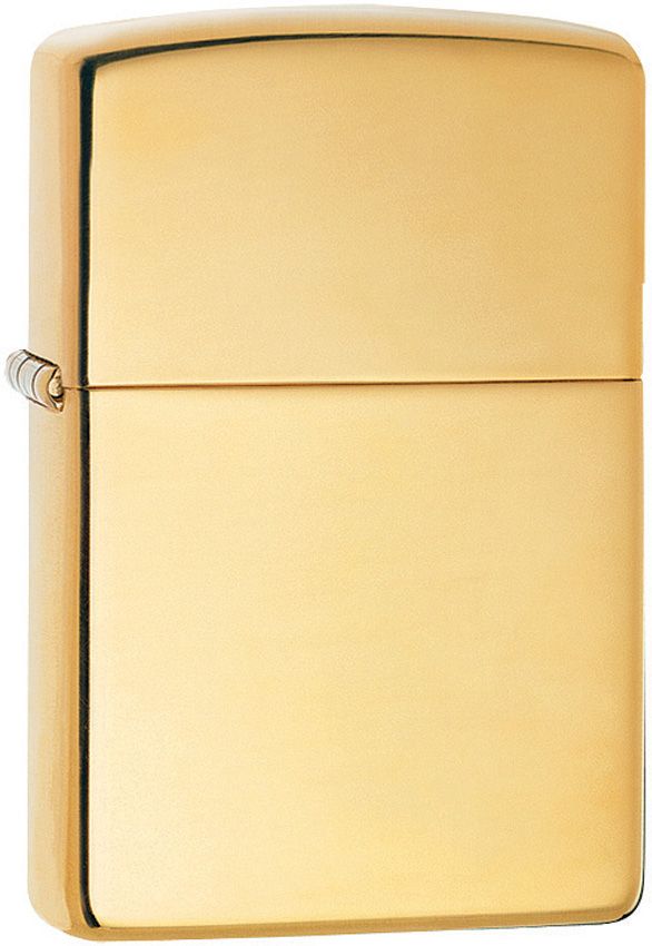 Zippo-Style Lighter Bronze - Zippo High Polish Brass High Polish Brass - Zippo