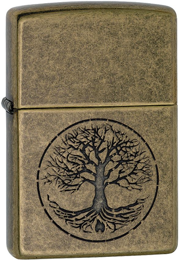 Zippo-Style Lighter Bronze - Zippo Antique Brass Antique Brass - Zippo